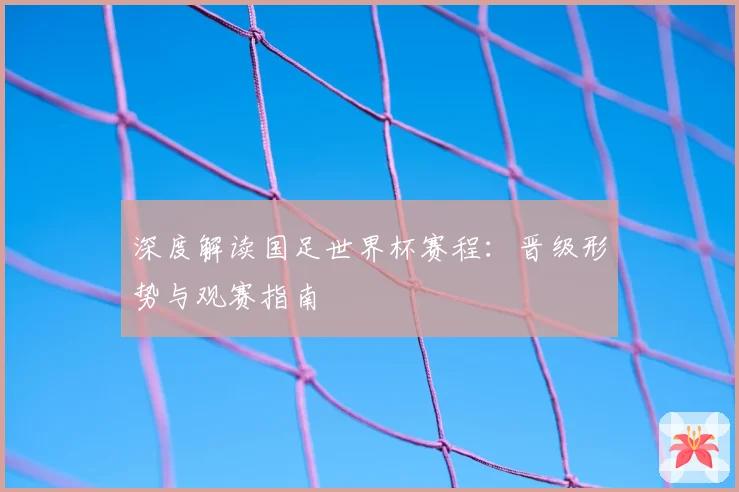 深度解读国足世界杯赛程：晋级形势与观赛指南
